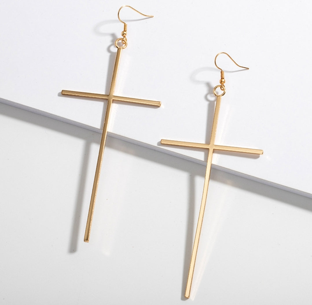 Cross Earrings