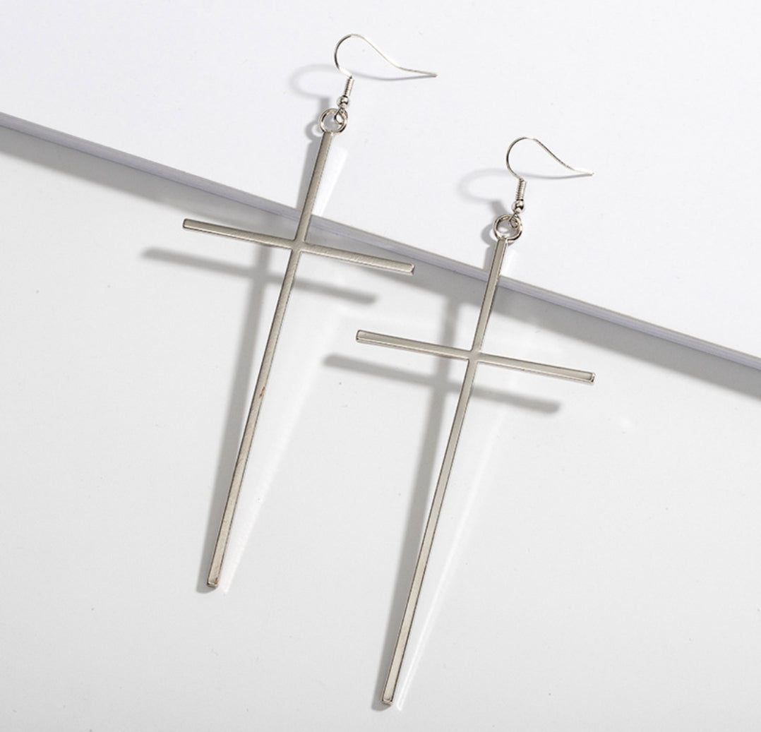 Cross Earrings