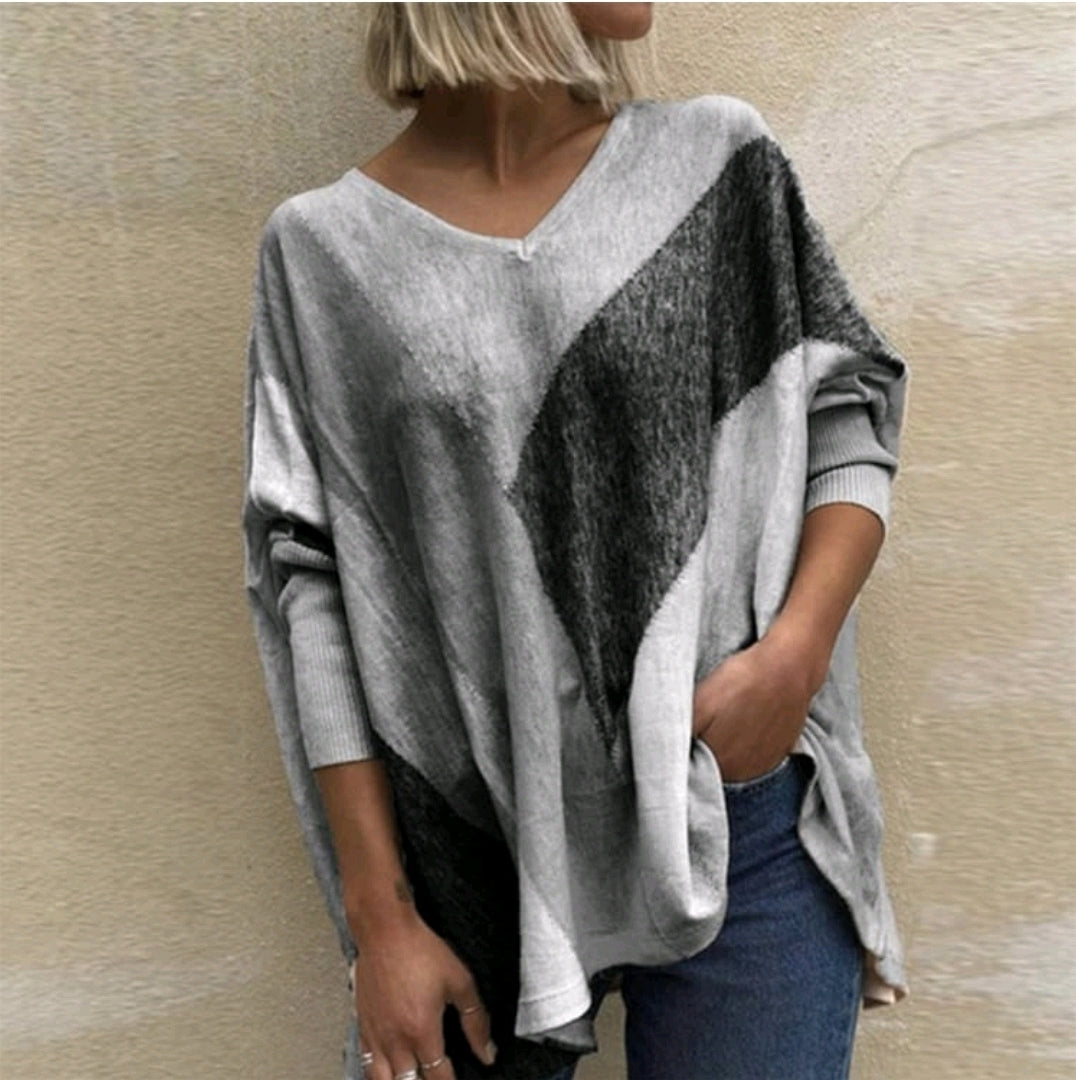 V-Neck Long Sleeve