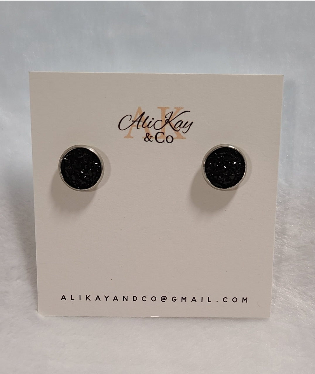 Druzy Stud Earrings